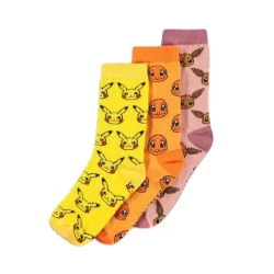 Pokemon - Crew Socks (3Pack) - 43/46 Pokemon - Crew Socks (3Pack) - 43/46