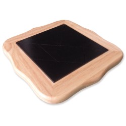 Tangram Solidwood Blank.m.zw.stenen 22Cm