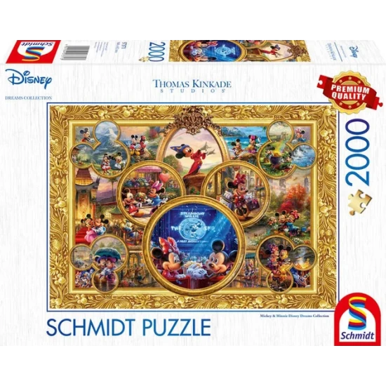 Mickey & Minnie Disney Dreams Collection 2000 Stukjes - Puzzel