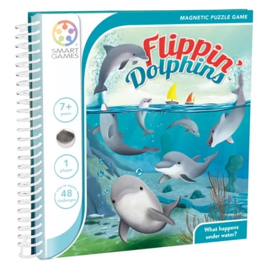 Flippin’ Dolphins Magnetisch Reisspel