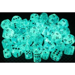 Luminary Sky/Silver Polydice Dobbelsteen Set (7 Stuks)