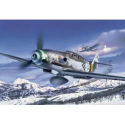 Model Set Messerschmitt Bf109G-6 Easy-Click-System Revell Bouwpakket Om In Elkaar Te Zetten+Accessoir Model Set Messerschmitt Bf109G-6 Easy-Click-System Revell Bouwpakket Om In Elkaar Te Zetten+Accessoir