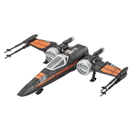 Poe's X-Wing Fighter (W/Sound): Build & Play Revell Bouwpakket Om In Elkaar Te Zetten Kleurig
