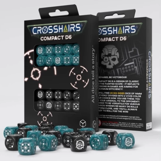 Crosshairs Compact D6 – Stormy & Black (20)