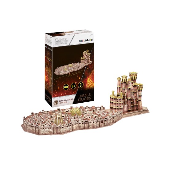 House Of The Dragon 3D Puzzle King's Landing 23 Cm