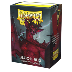 Sleeves Dragon Shield Blood Red (100Ct)