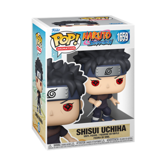 Naruto Pop! Animation Vinyl Figur Shisui Uchiha 9 Cm