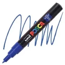 Posca Verfmarker (Conisch) Extra Fijn: Donkerblauw Posca Verfmarker (Conisch) Extra Fijn: Donkerblauw