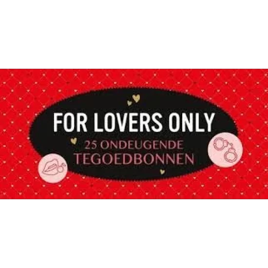 For Lovers Only 25 Ondeugende Tegoedbonnen