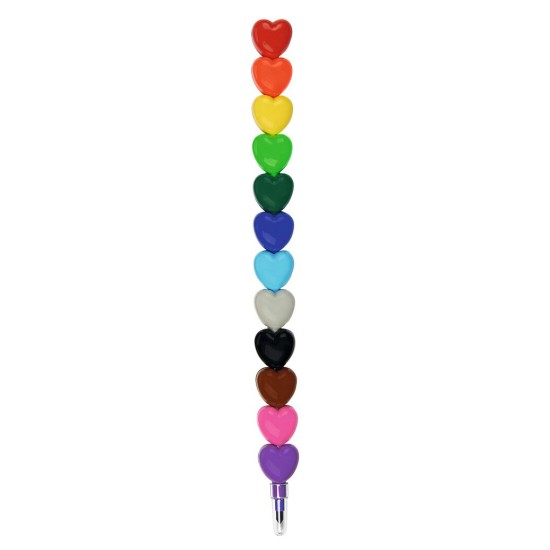 Crayons De Couleur Empilables Crayons De Couleur Empilables