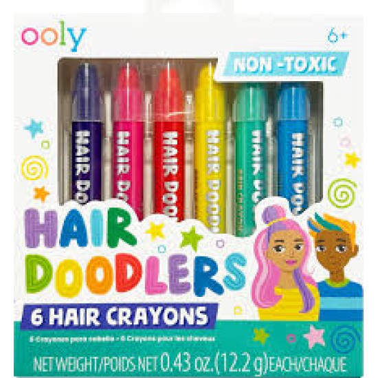 Ooly Hair Doodlers Hair Crayons