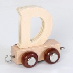 Small Foot - Houten Lettertrein - D Small Foot - Houten Lettertrein - D