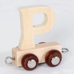 Small Foot - Houten Lettertrein - P Small Foot - Houten Lettertrein - P