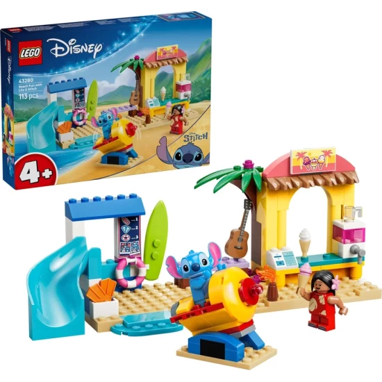 Lego Disney Klassieker 43280 Plezier Op Het Strand Met Lilo En Stitch Lego Disney Klassieker 43280 Plezier Op Het Strand Met Lilo En Stitch