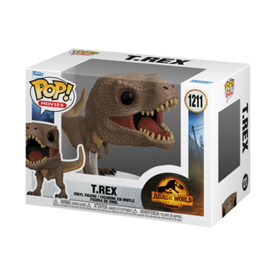 Jurassic World 3 Pop! Movies Vinyl Figure T-Rex 9 Cm