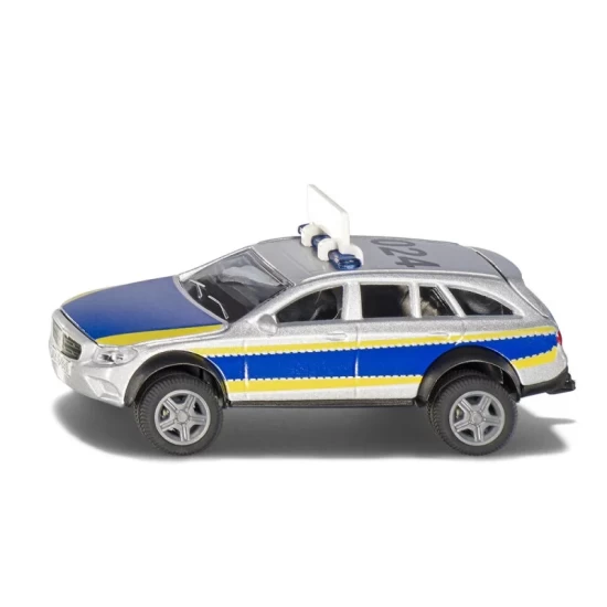 Siku Politiewagen Mercedes-Benz E-Klasse All Terrain 4X4² Politiespeelgoed 1:50 Metaal/Plastic Blauw/Wit Incl. Waarschuwingsbord Met Stickers Opklapbare Motorkap En Achterklep Siku Politiewagen Mercedes-Benz E-Klasse All Terrain 4X4² Politiespeelgoed 1:50 Metaal/Plastic Blauw/Wit Incl. Waarschuwingsbord Met Stickers Opklapbare Motorkap En Achterklep