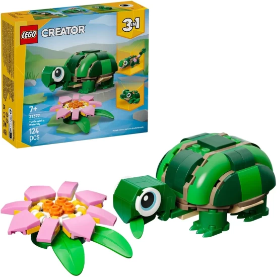 Lego Creator 31377 Schildpad Met Waterlelie Lego Creator 31377 Schildpad Met Waterlelie