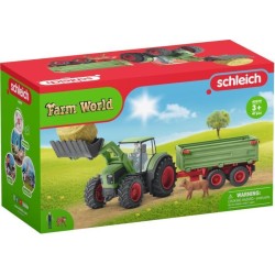 Tractor Met Aanhangwagen Schleich