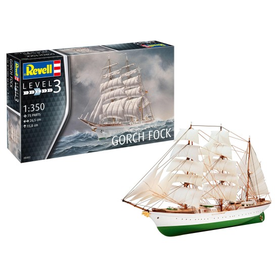 Gorch Fock Revell Modelbouwpakket