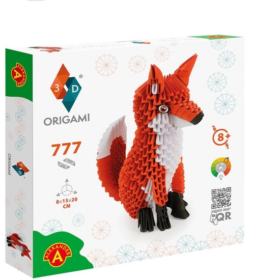 Origami 3D Fox - 777Pcs Origami 3D Fox - 777Pcs