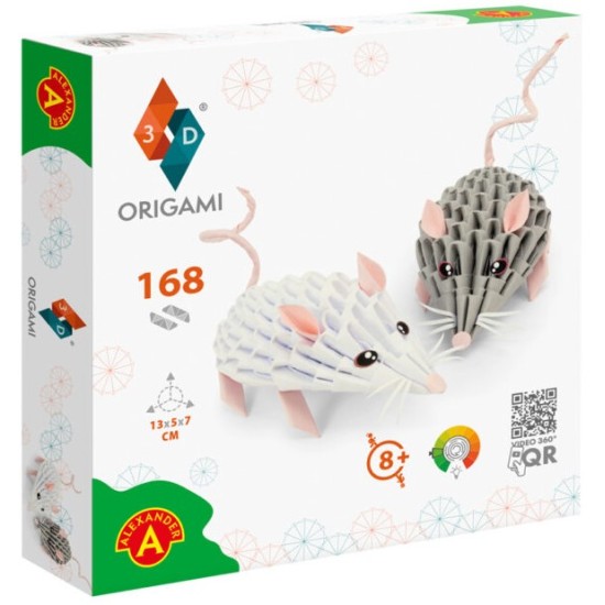Origami 3D Mice - 168Pcs Origami 3D Mice - 168Pcs