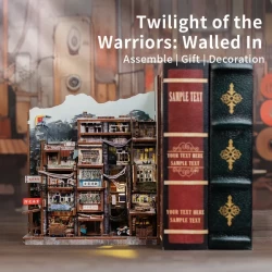 Cutebee Diy Booknook Twilight Of The Warriors: Walled In Dcz01 18X11X23Cm Cutebee Diy Booknook Twilight Of The Warriors: Walled In Dcz01 18X11X23Cm