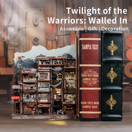 Cutebee Diy Booknook Twilight Of The Warriors: Walled In Dcz01 18X11X23Cm Cutebee Diy Booknook Twilight Of The Warriors: Walled In Dcz01 18X11X23Cm