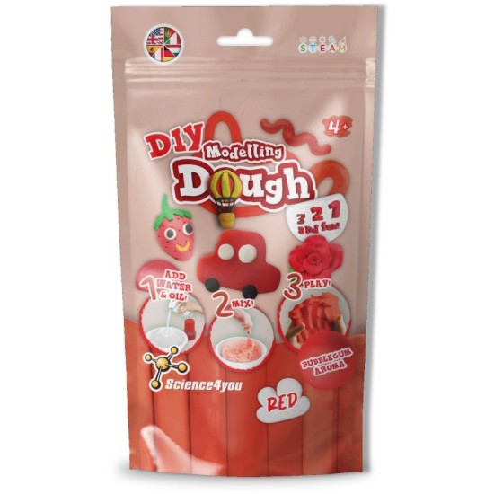 Science4You Modelling Dough Red Diy