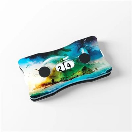 Life Counters Double Dials - Island