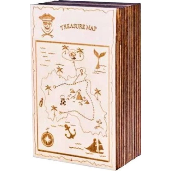Breinpuzzel Houten Escape Box - Caribbean ***
