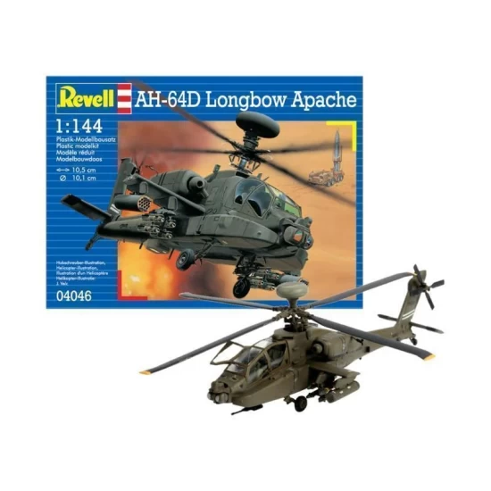 Ah-64D Longbow Apache Revell Modelbouwpakket Ah-64D Longbow Apache Revell Modelbouwpakket