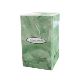 Deckbox Satin Tower Marble Lime Green / White Deckbox Satin Tower Marble Lime Green / White