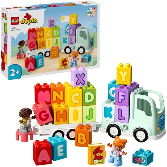 Lego Duplo Town 10421 Alfabetvrachtwagen Lego Duplo Town 10421 Alfabetvrachtwagen
