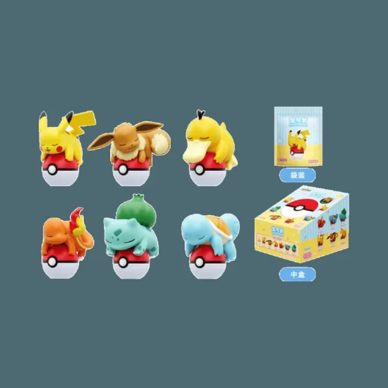 Hollybox Figure Glow In The Dark Pokeball