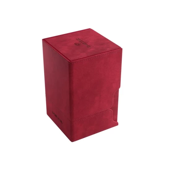 Deckbox Watchtower 100 And  Xl Red