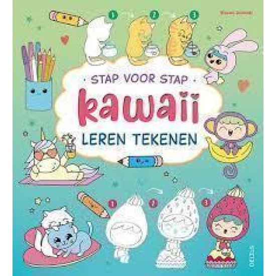 Stap Voor Stap Kawaii Leren Tekenen Hobbyboek