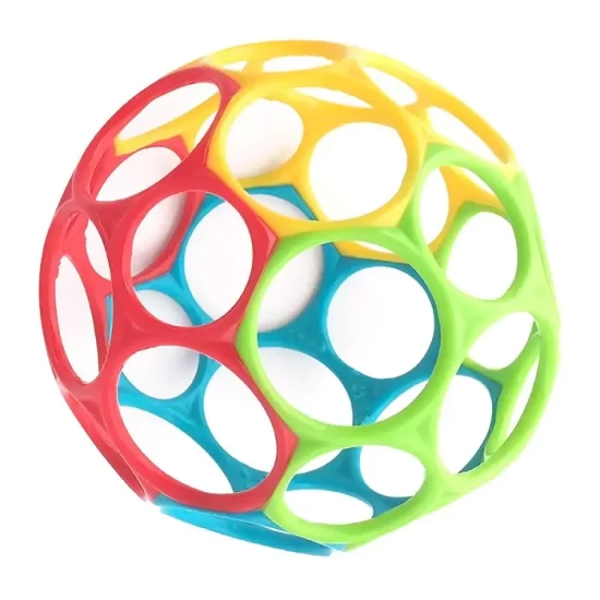 Oball Classic Easy-Grasp Toy - Red/Blue/Green/Yellow