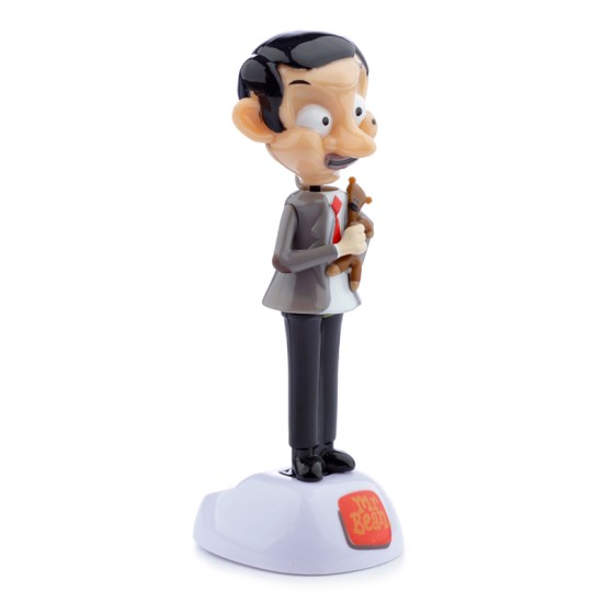 Mr Bean Met Teddybeer Zonnecel Solar Pal Poppetje - Gelicentieerd