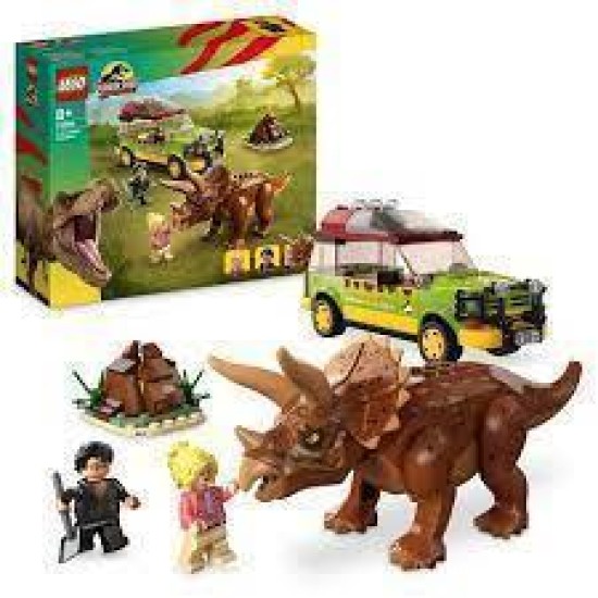 Lego Jurassic Park 76959 Triceraptops Onderzoek