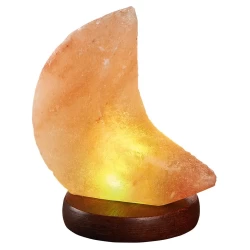Lampe En Cristal De Sel Lune Lampe En Cristal De Sel Lune