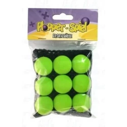 Plopper Ballen Groen - 9 Stuks Plopper Ballen Groen - 9 Stuks
