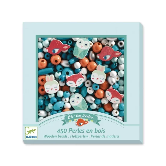 Perles Bois - Petits Animaux