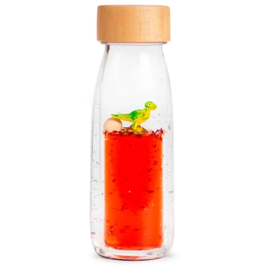 Petit Boum – Sensorische Fles – T-Rex
