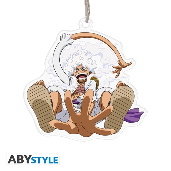 One Piece - Acryl® Keychain - Luffy Gear 5Th X4