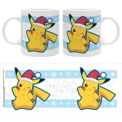 Pokemon - Mug - 320 Ml - Pikachu Santa Christmas - Subli - Box X2 Pokemon - Mug - 320 Ml - Pikachu Santa Christmas - Subli - Box X2