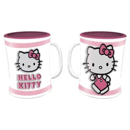 Hello Kitty (Pink) Emboss Mug