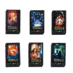 Star Wars By Loungefly Enamel Pins Blind Box Vhs Cassettes Star Wars By Loungefly Enamel Pins Blind Box Vhs Cassettes