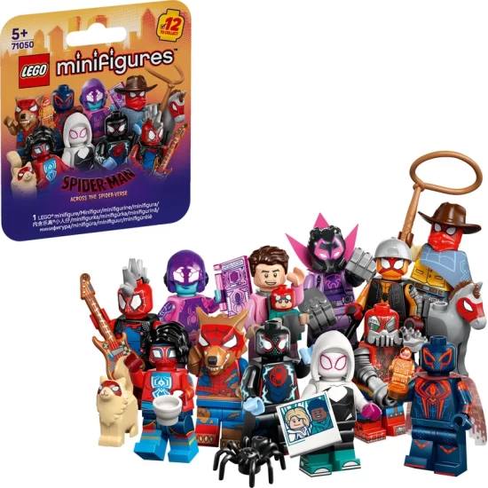 Lego Minifiguren Spider-Man: Across The Spider-Verse 71050 (Display Van 36 Stuks)