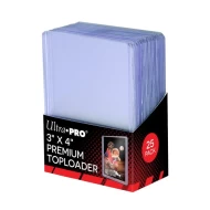 Toploaders 3X4 Clear Premium (25) Toploaders 3X4 Clear Premium (25)