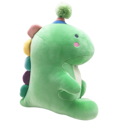 Pluche Large Party Dino - Green Pluche Large Party Dino - Green